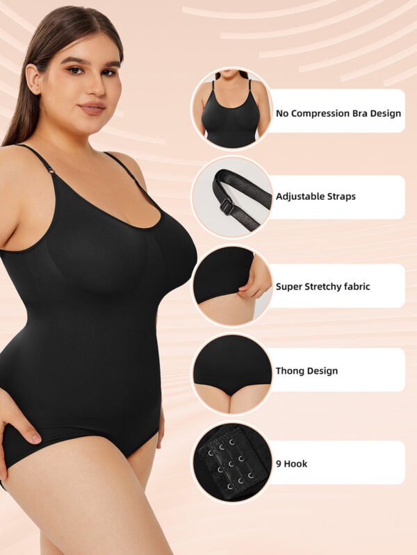 Shapewear For Women Tummy Control Full Bust Body Shaper Bodysuit - Image 7