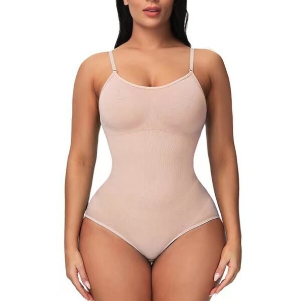 Women's Suspender Jumpsuit Fashion Casual Seamless Slim Body-shaping Corsets Bodysuit - Image 10