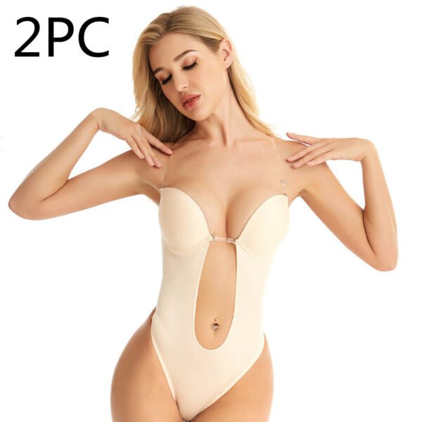 One-piece Underwear Bra Tube Top Tube Top Big Breasts Show Small Artifact Bra - Image 3