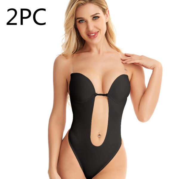 One-piece Underwear Bra Tube Top Tube Top Big Breasts Show Small Artifact Bra - Image 4