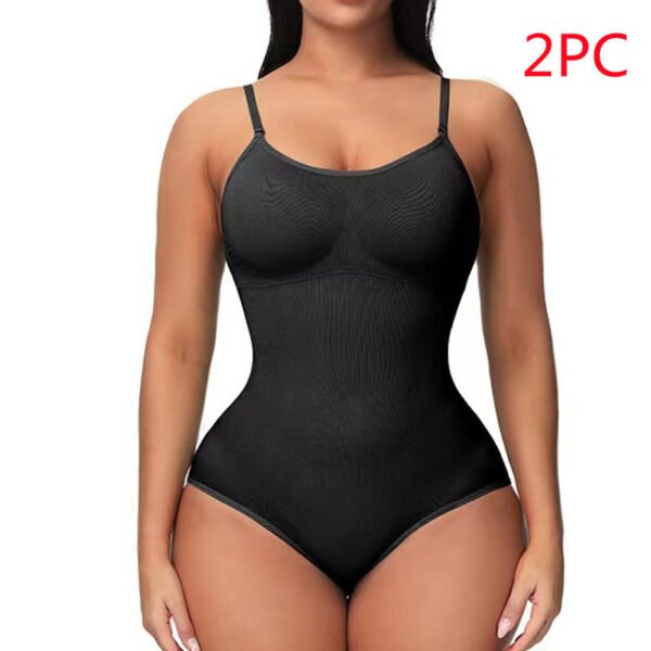 Women's Suspender Jumpsuit Fashion Casual Seamless Slim Body-shaping Corsets Bodysuit - Image 5